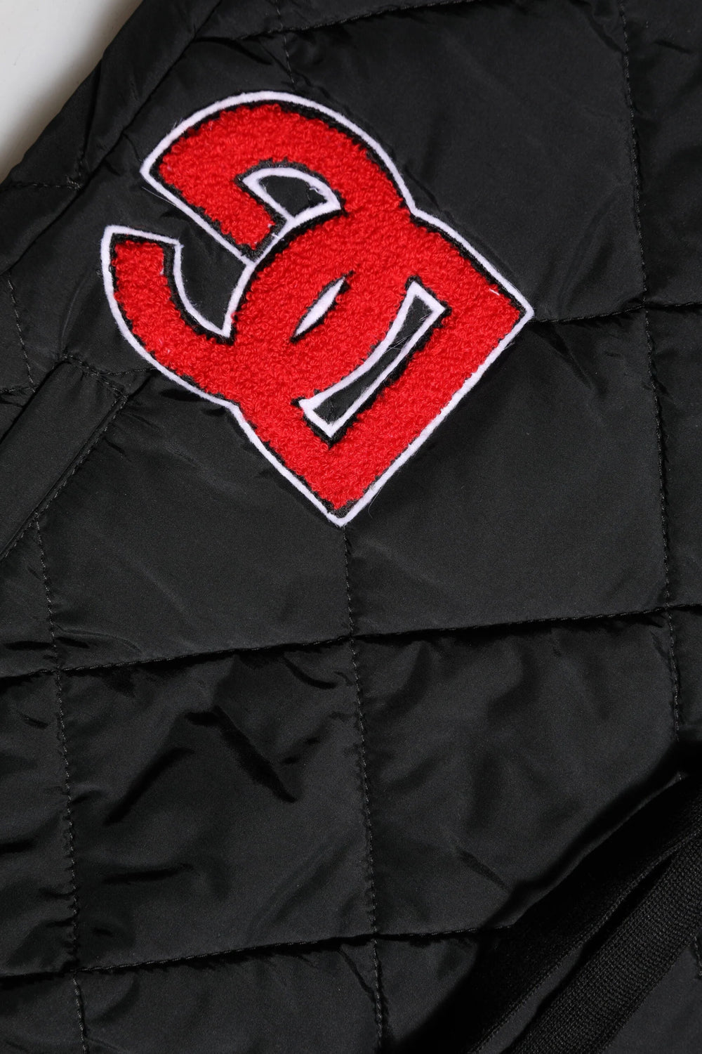 Dolce & Gabbana Black Quilted Mid Waist Jogger Pants - IT40|S - Joggers