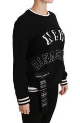 Dolce & Gabbana Black Rinascimento #DGmillennials Sweater - Sweaters