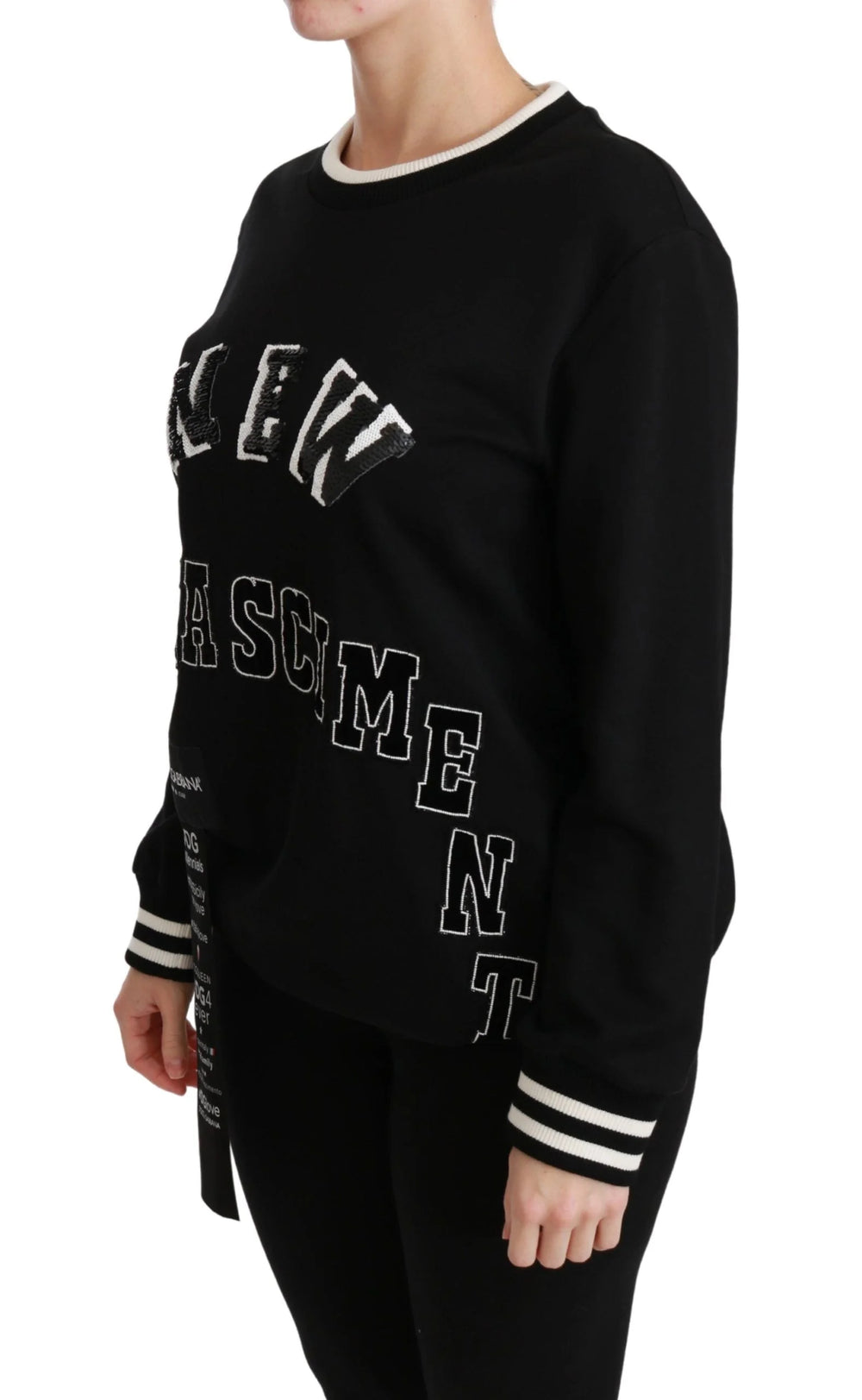 Dolce & Gabbana Black Rinascimento #DGmillennials Sweater - Sweaters