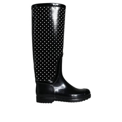 Dolce & Gabbana Black Rubber Boot - EU36/US6 - Boots