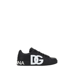 Dolce & Gabbana Mustat Kumikengät - Tennarit
