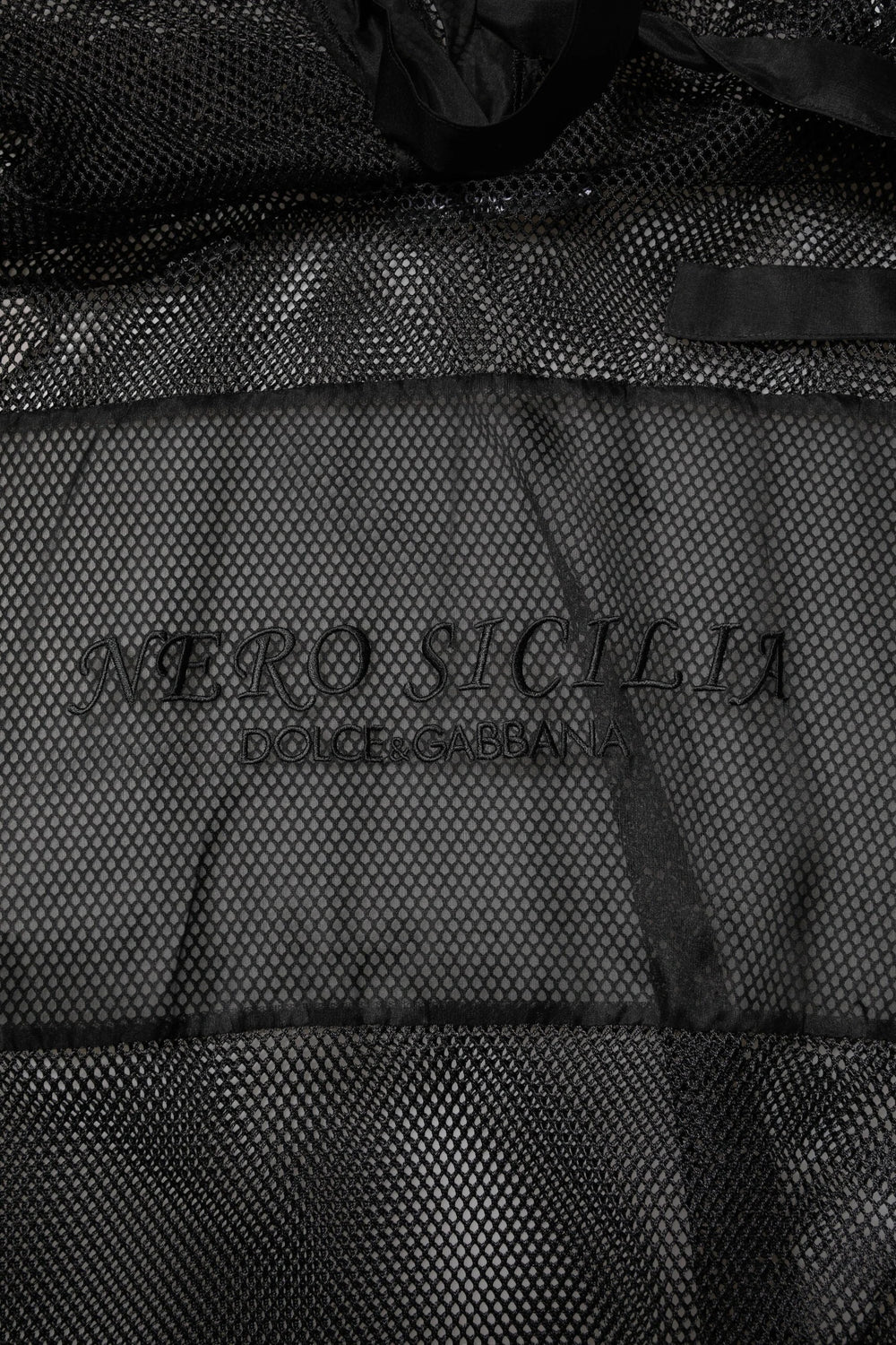 Dolce & Gabbana Black See Through Hooded Pullover Sweater - IT40|S - Hoodies