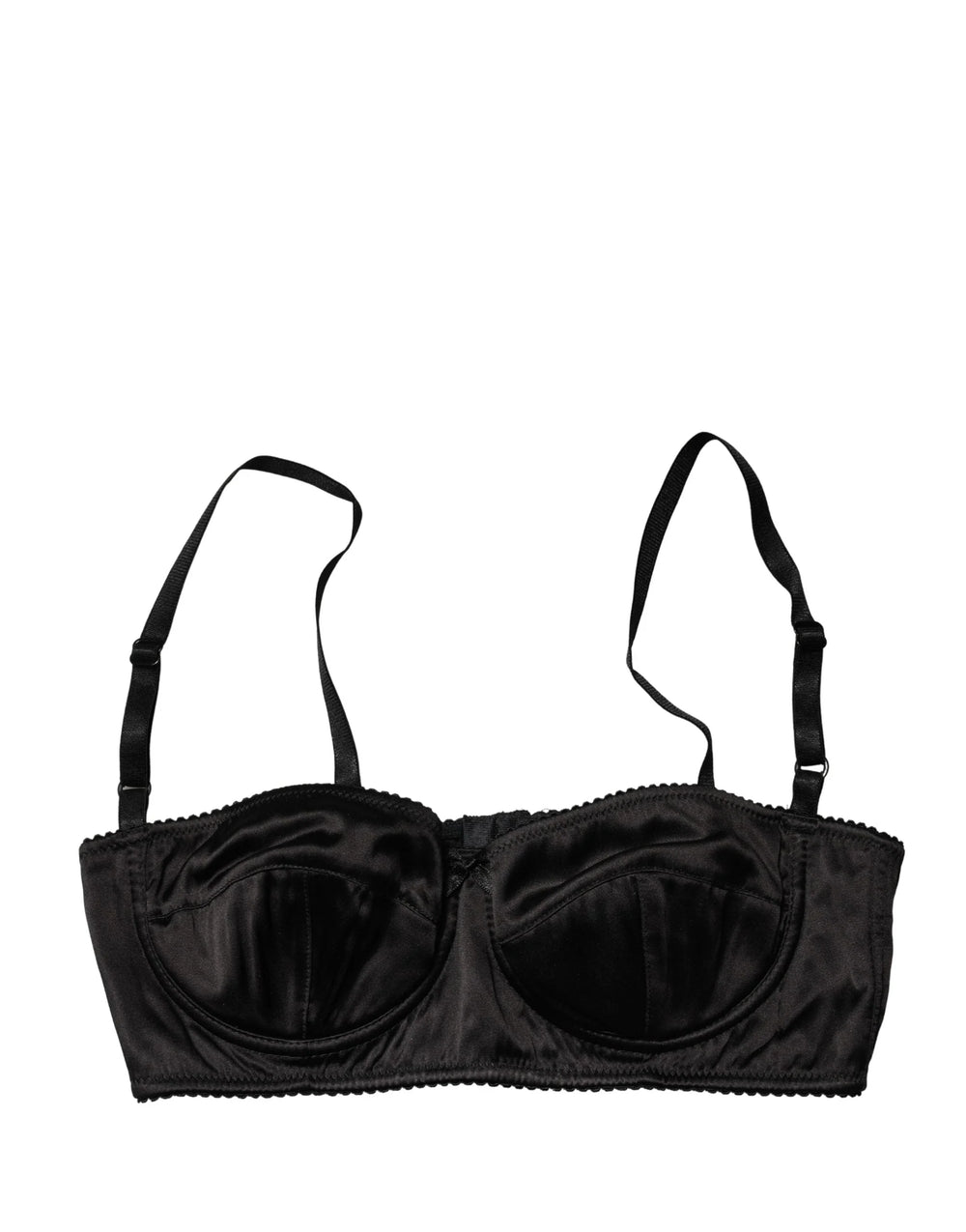 Dolce & Gabbana Black Semi-Pad Underwire Balconette Bra Underwear - IT2 | S