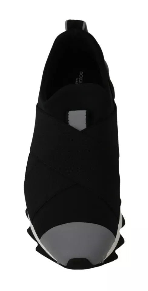 Dolce & Gabbana Black Shark Neoprene Stretch Sneakers Shoes - EU36/US5.5 - Sneakers