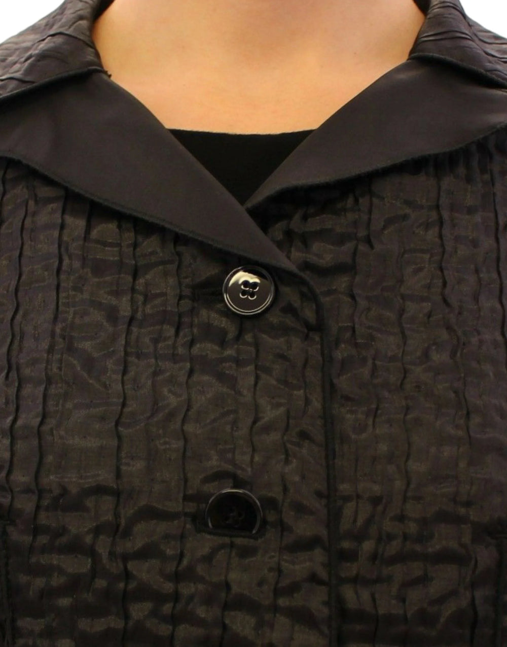 Dolce & Gabbana Black Short Bolero Shrug Jacket Coat - IT40|S - Bolero Jackets