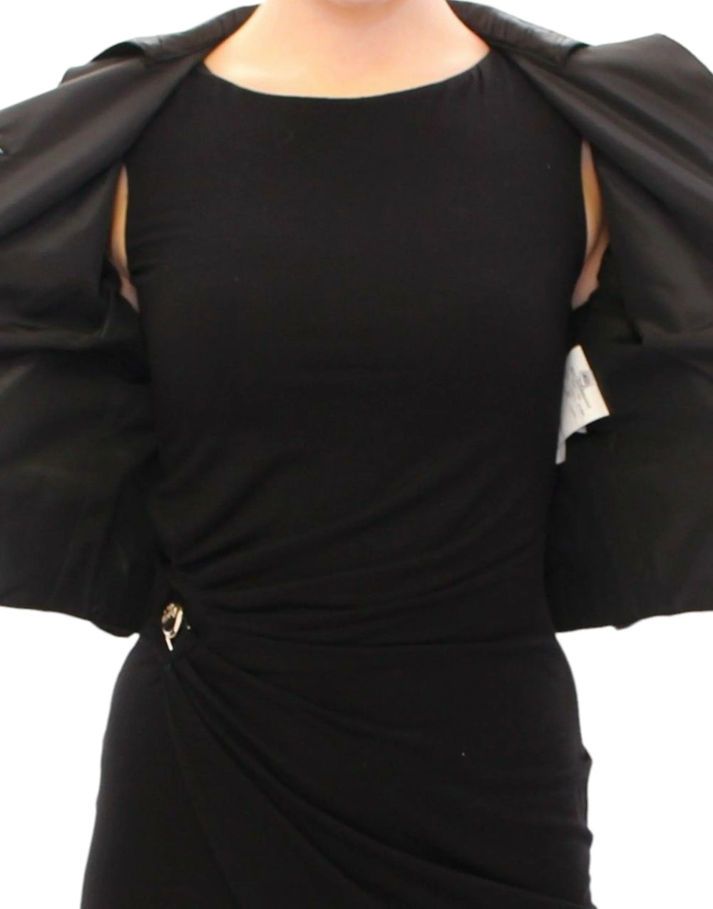 Dolce & Gabbana Black Short Bolero Shrug Jacket Coat - IT40|S - Bolero Jackets