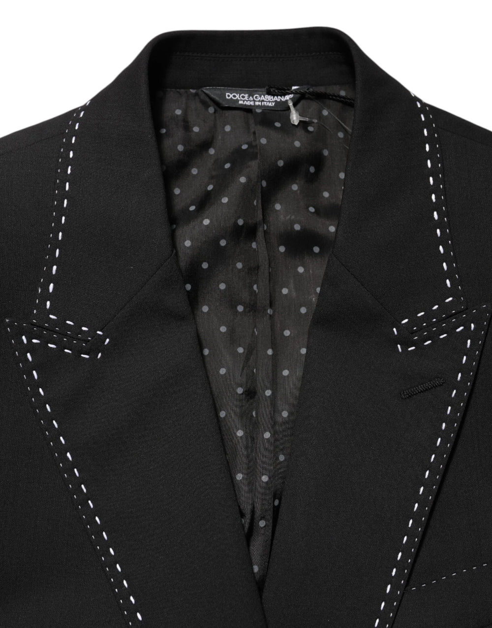 Dolce & Gabbana Black SICILIA 2 Buttons Suit Jacket Blazer - IT48 | M - Sport Jackets