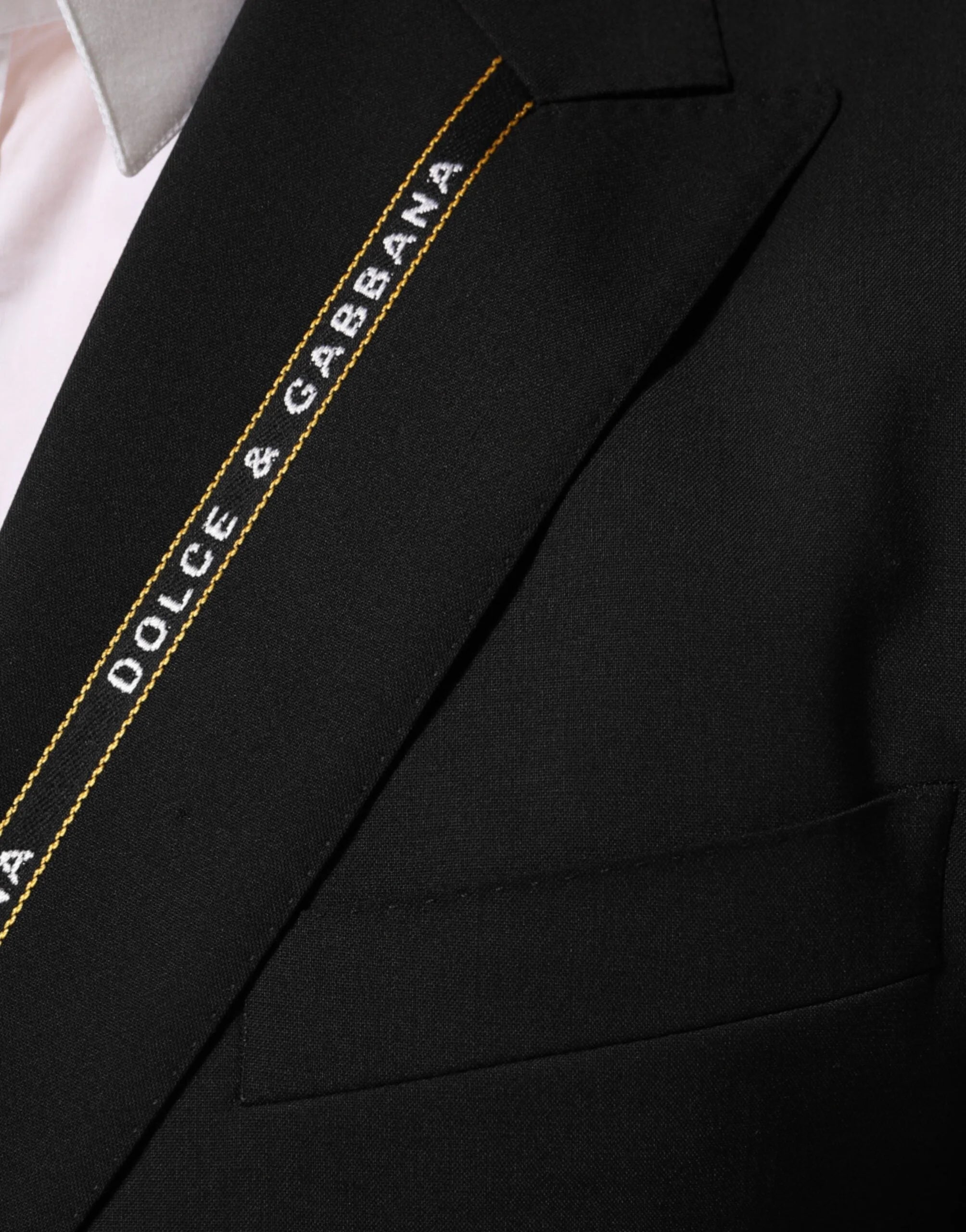 Dolce & Gabbana Black SICILIA Double Breasted Jacket Blazer - IT44 | XS - Coats & Jackets