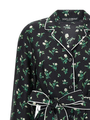 Dolce & Gabbana Black Silk Blouse