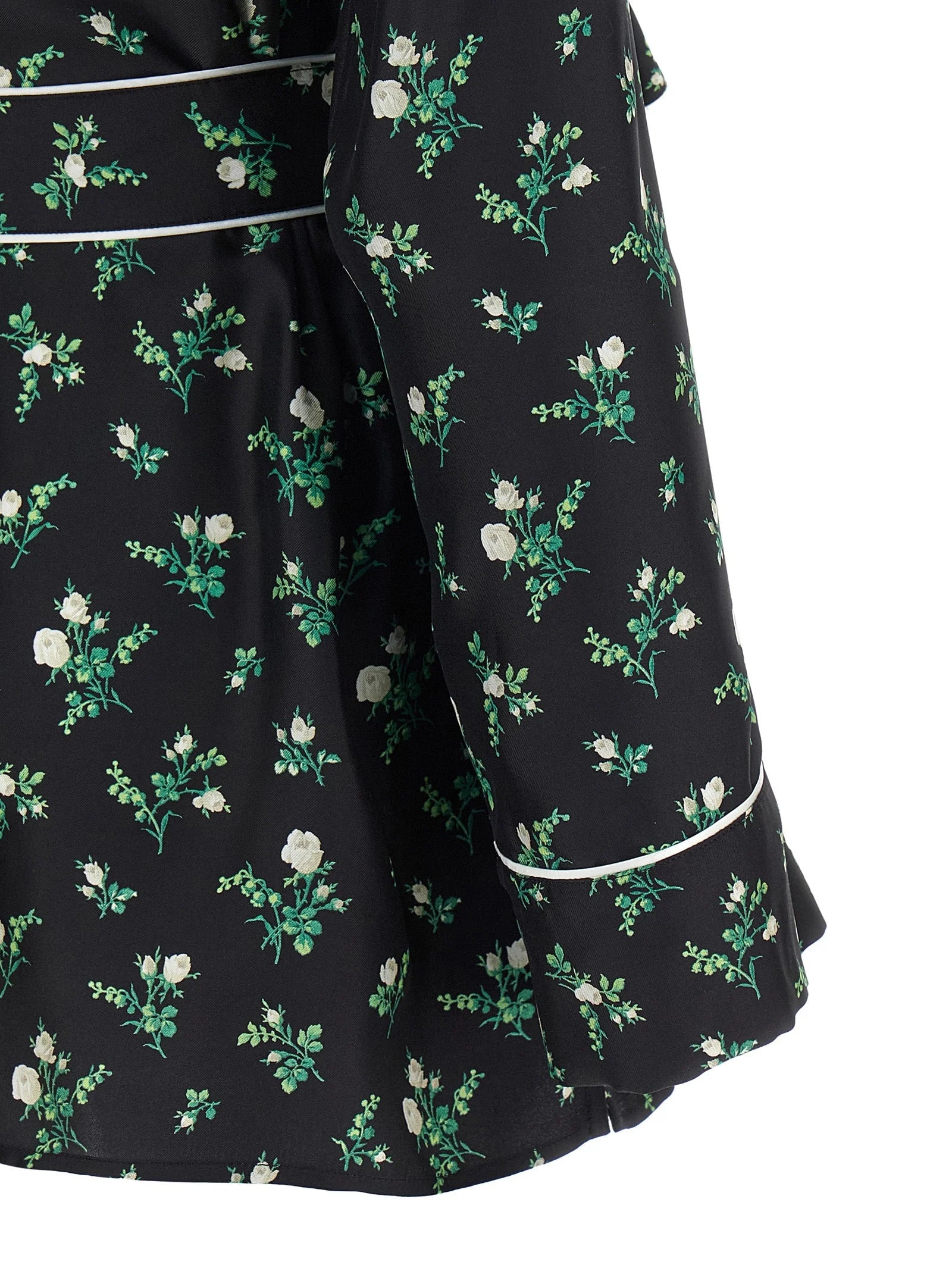 Dolce & Gabbana Black Silk Blouse