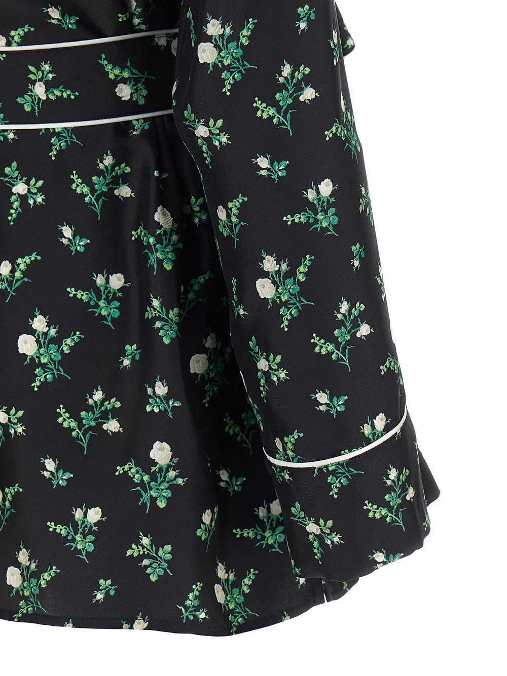 Dolce & Gabbana Black Silk Blouse