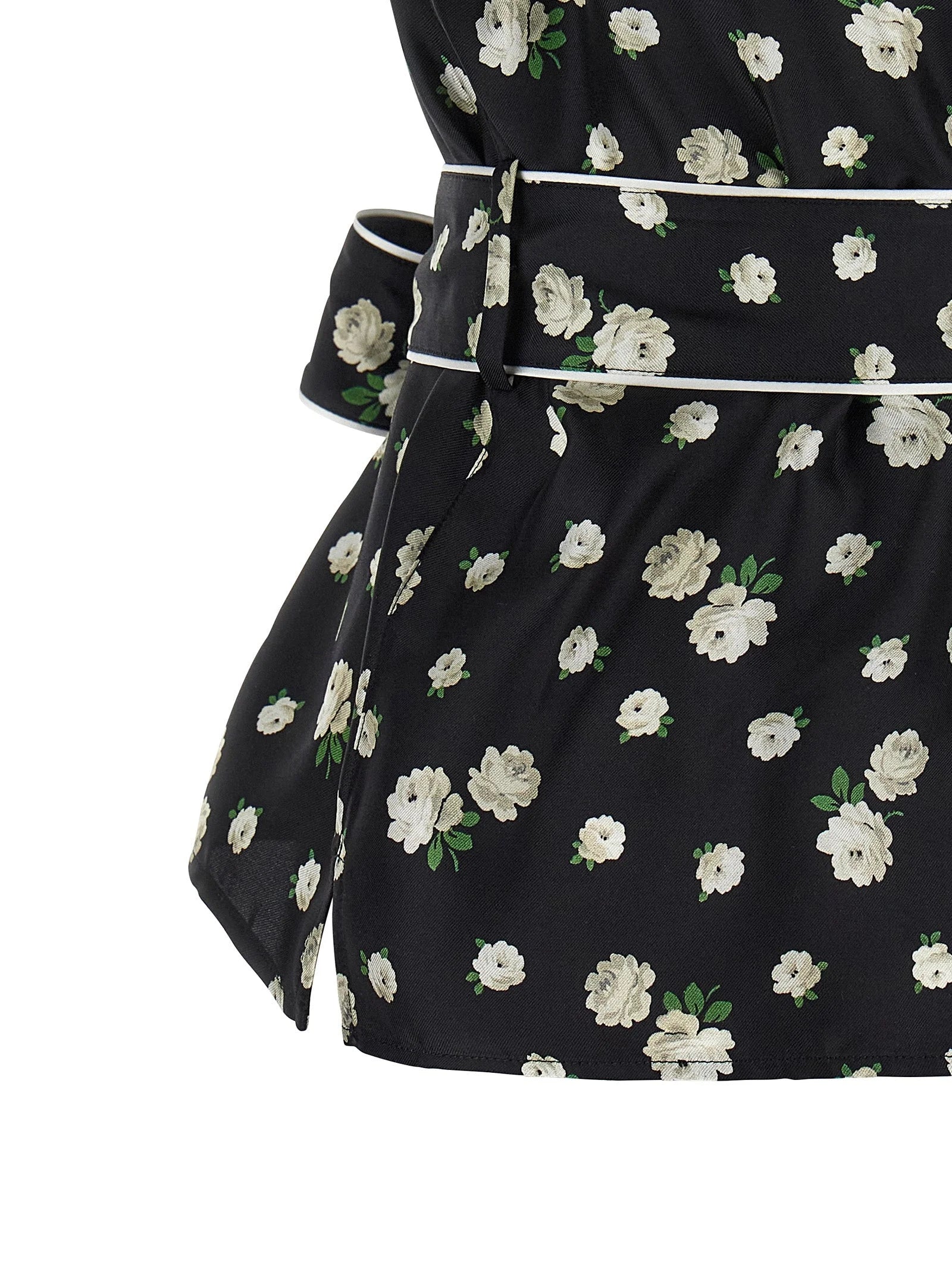 Dolce & Gabbana Black Silk Blouse