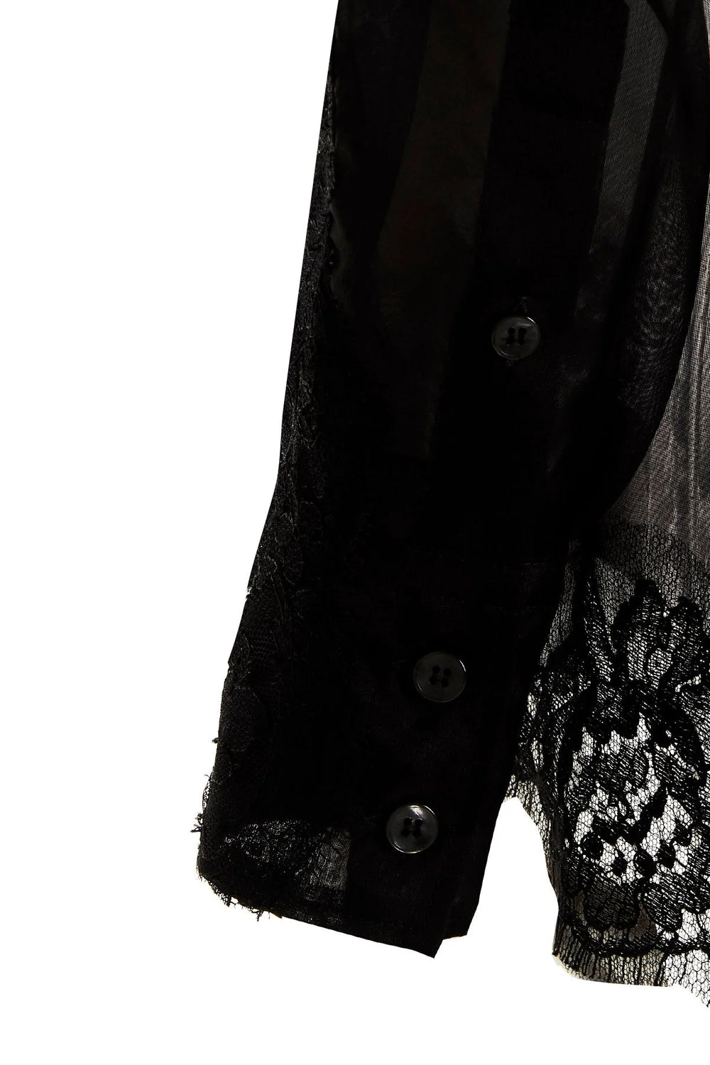 Dolce & Gabbana Black Silk Blouse