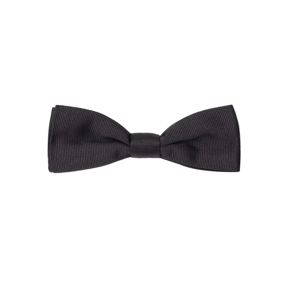 Dolce & Gabbana Black Silk Bowty - One Size - Neckties