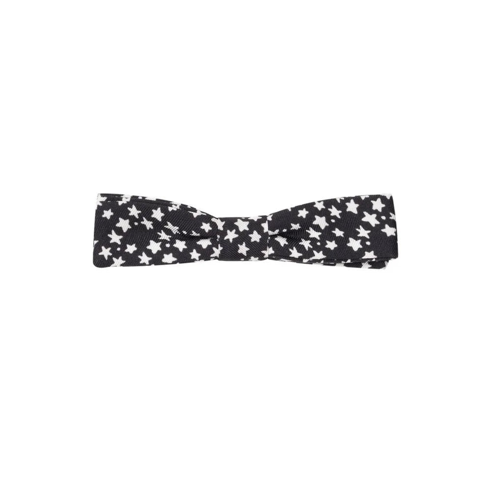 Dolce & Gabbana Black Silk Bowty - One Size - Neckties