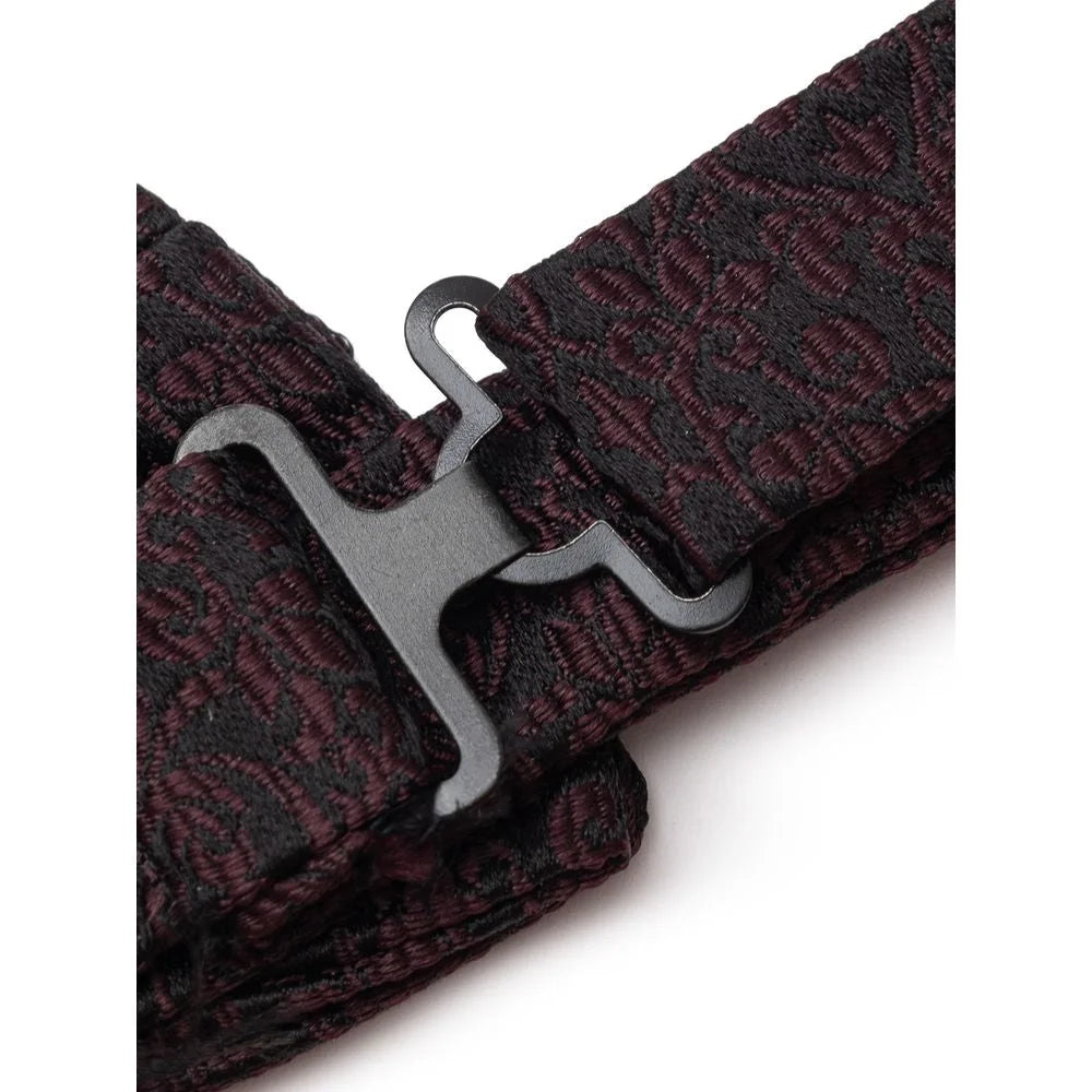 Dolce & Gabbana Black Silk Bowty - One Size - Neckties