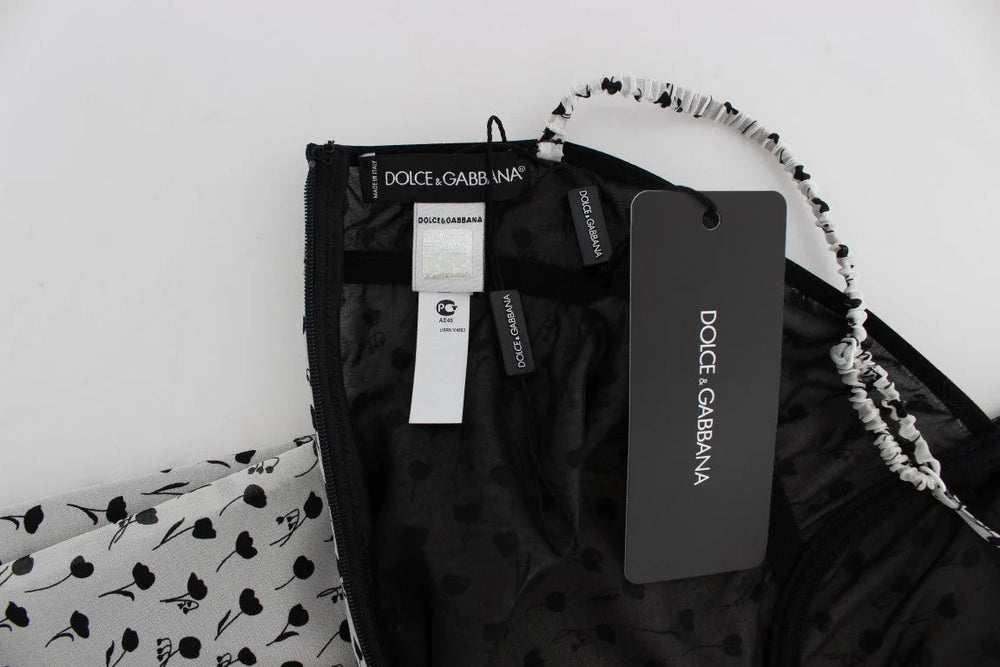 Dolce & Gabbana Black Silk Lace Babydoll Lingerie Top - Women’s Underwear Slips