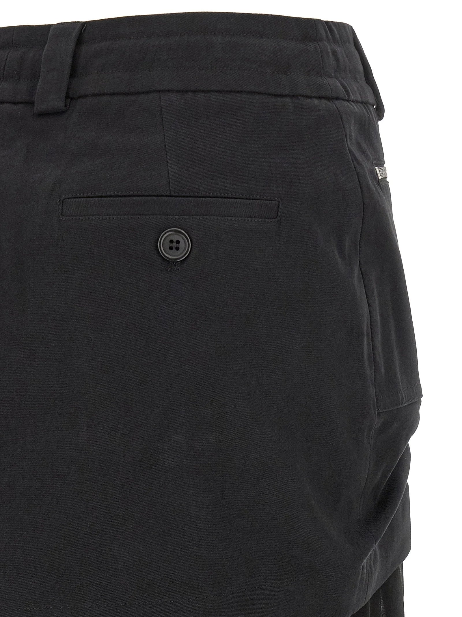 Dolce & Gabbana Black Silk Midi Skirt - IT38