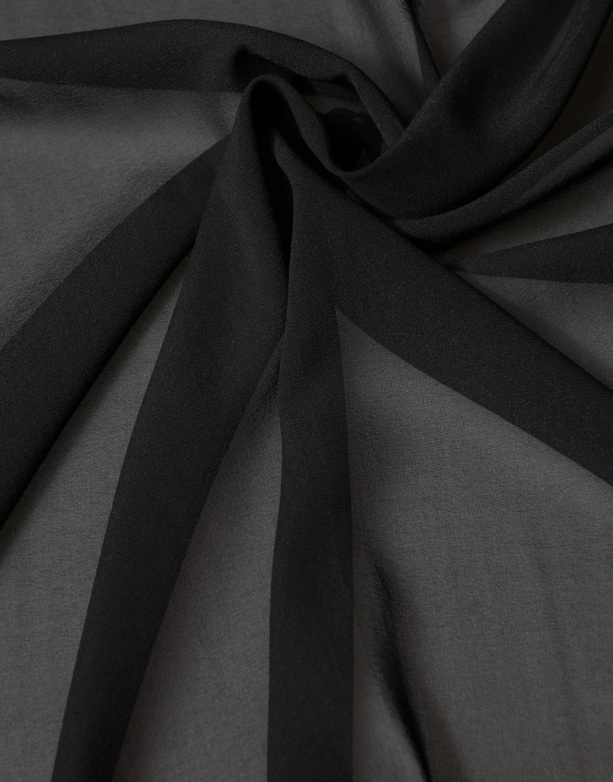 Dolce & Gabbana Black Silk Neck Wrap Shawl Stole 200cm x 64cm Scarf