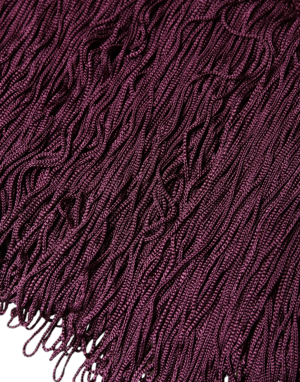 Dolce & Gabbana Black Silk Polka Dot Vneck Tassel Midi Dress - Dresses