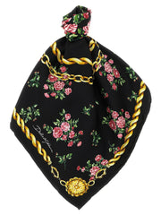 Dolce & Gabbana sort silkescarf