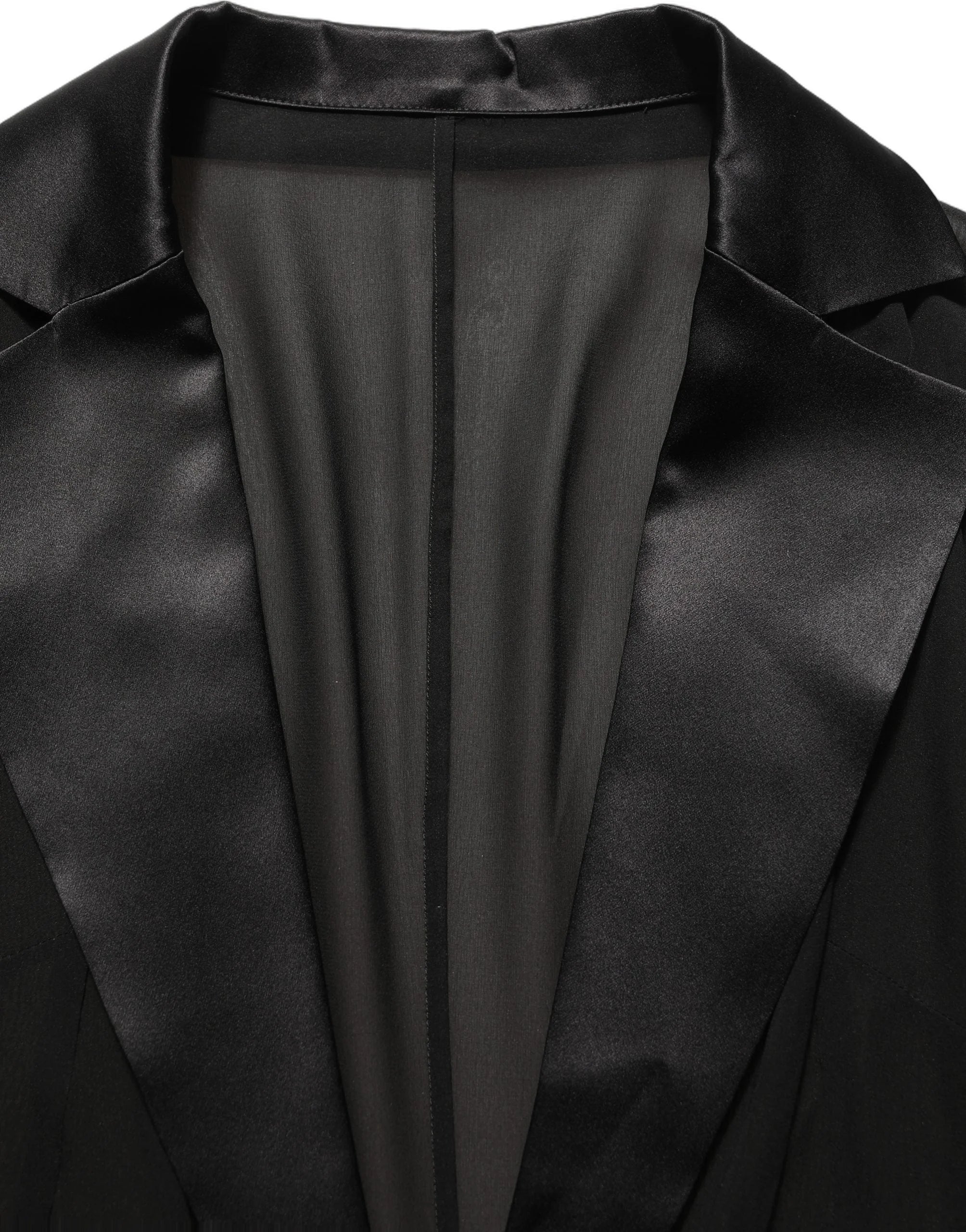 Dolce & Gabbana Black Silk Sheer Chiffon Long Maxi Dress - IT38 | XS