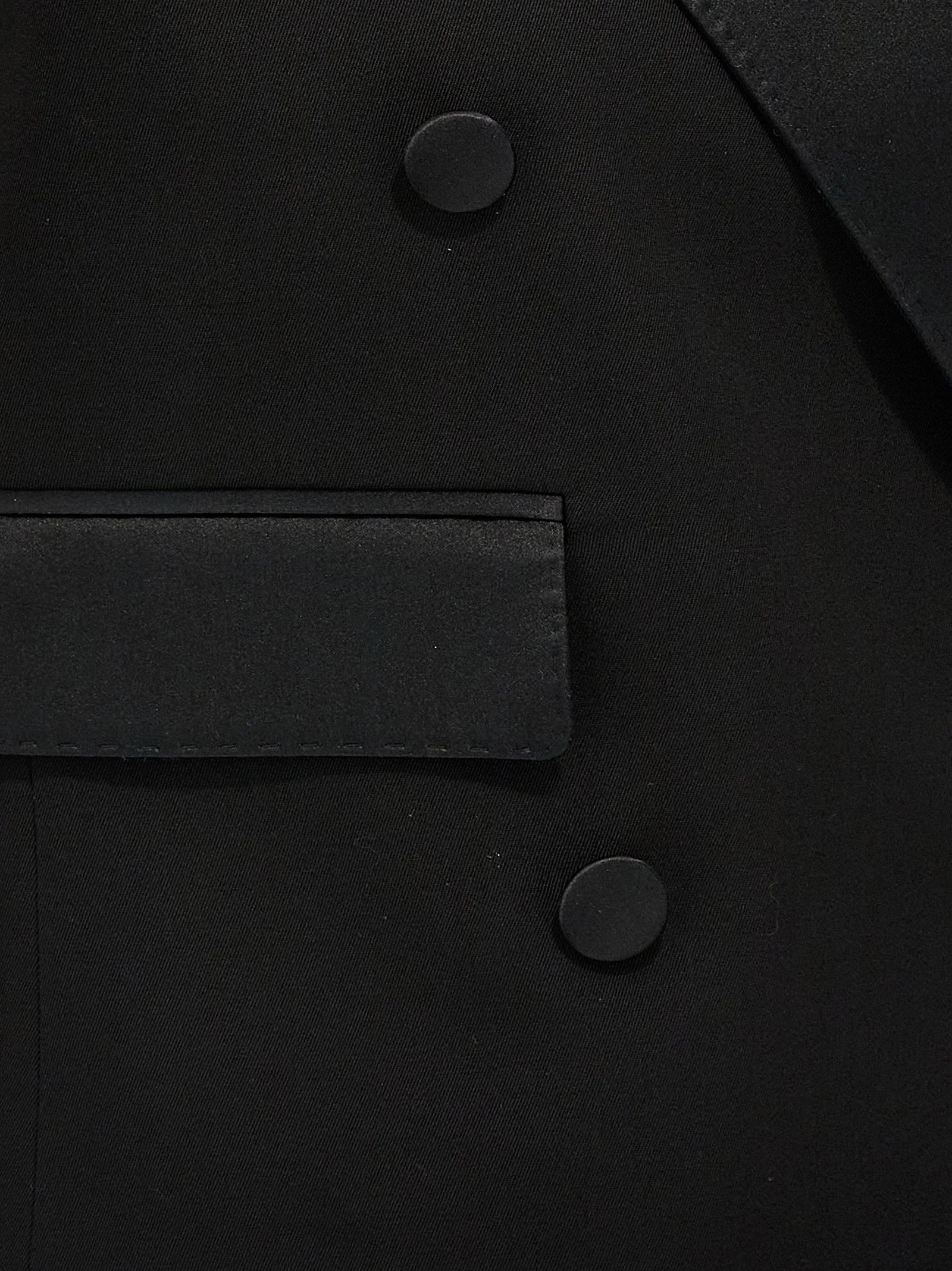 Dolce & Gabbana Black Silk Sleeveless Jacket - IT40