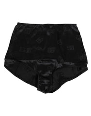 Dolce & Gabbana Black Silk Stretch High Waist Girdle Underwear - IT2 | S - Shapewear