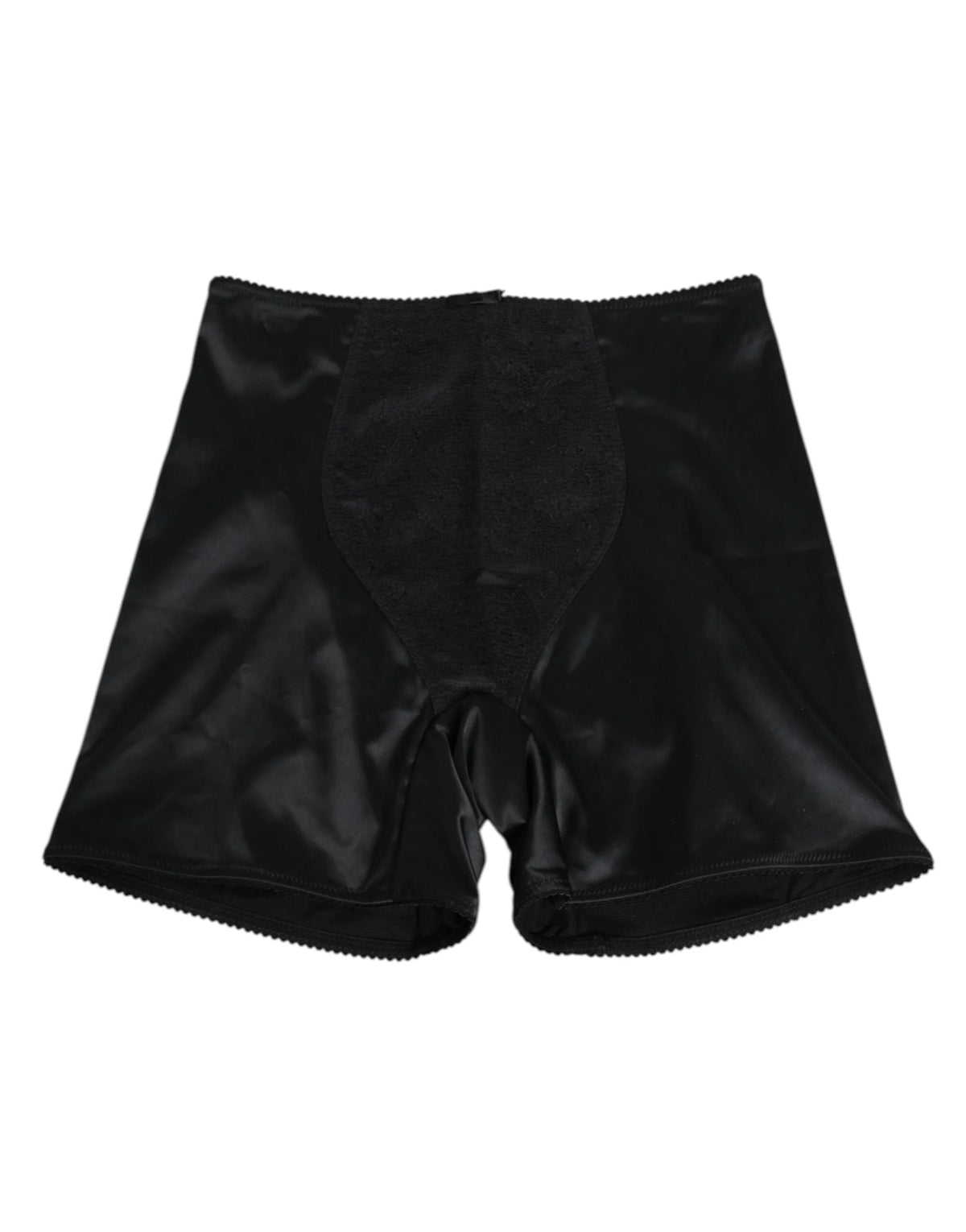 Dolce & Gabbana Black Silk Stretch Slip Cycling Women Underwear - IT2 | S - Boyshorts