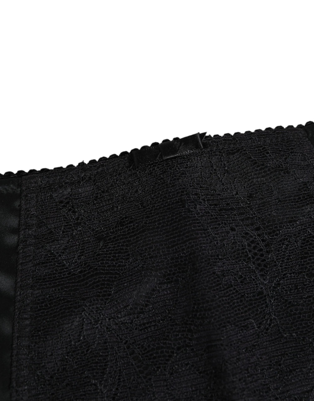 Dolce & Gabbana Black Silk Stretch Slip Cycling Women Underwear - IT2 | S - Boyshorts