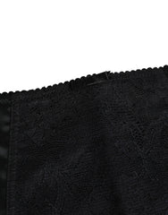 Dolce & Gabbana Black Silk Stretch Slip Cycling Women Underwear - IT2 | S - Boyshorts