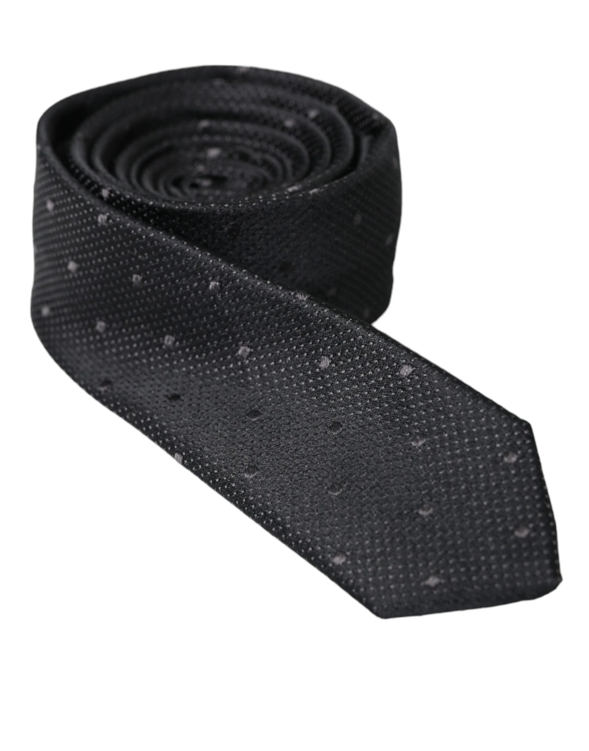 Dolce & Gabbana Black Silk Tie