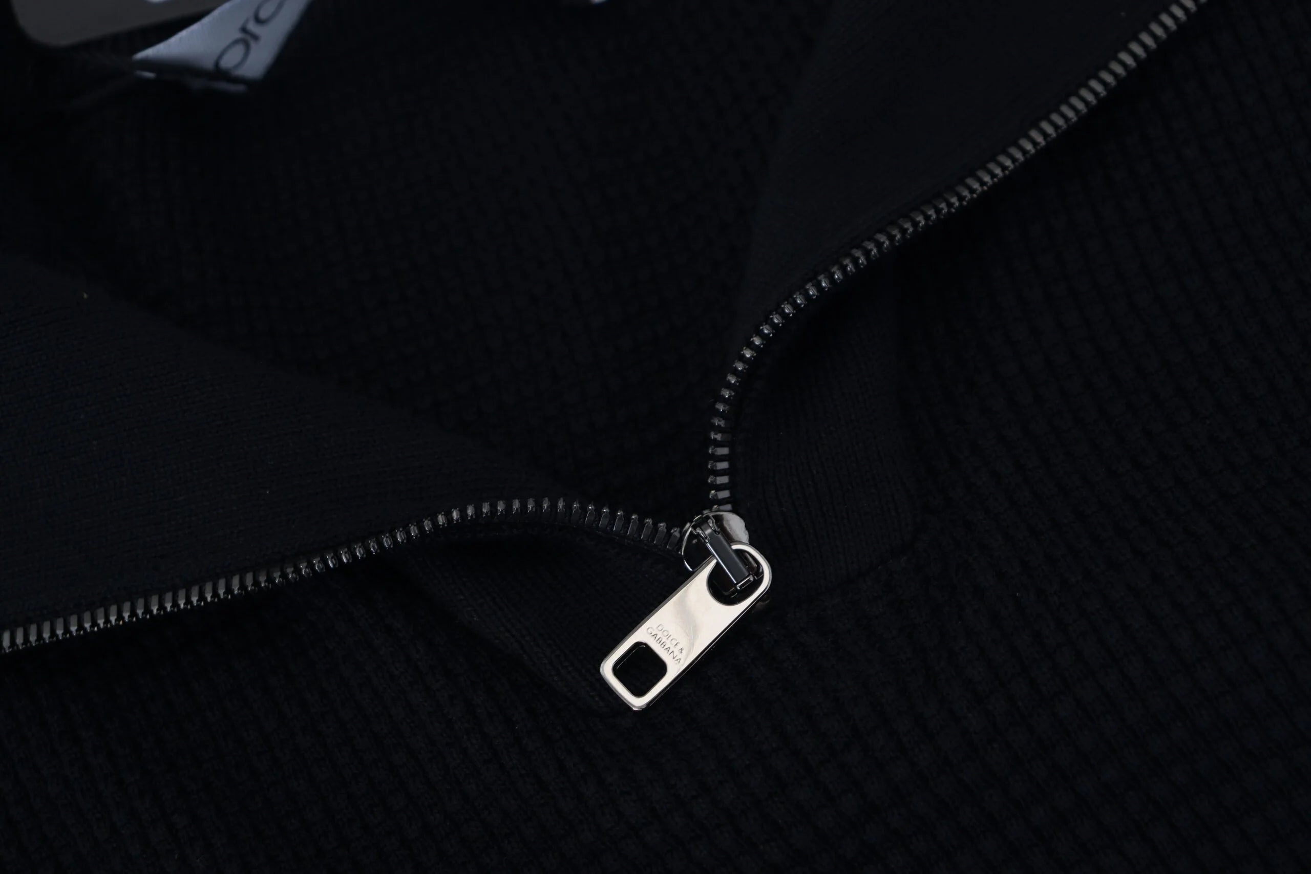 Dolce & Gabbana Black Silk Turtle Neck Pullover Sweater - IT54 | XL - Sweaters