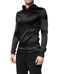 Dolce & Gabbana Black Silk Turtleneck Men Pullover Sweater - IT50 | L - Sweaters