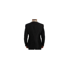 Dolce & Gabbana Black Silk Two-Piece Suit - IT44 | S