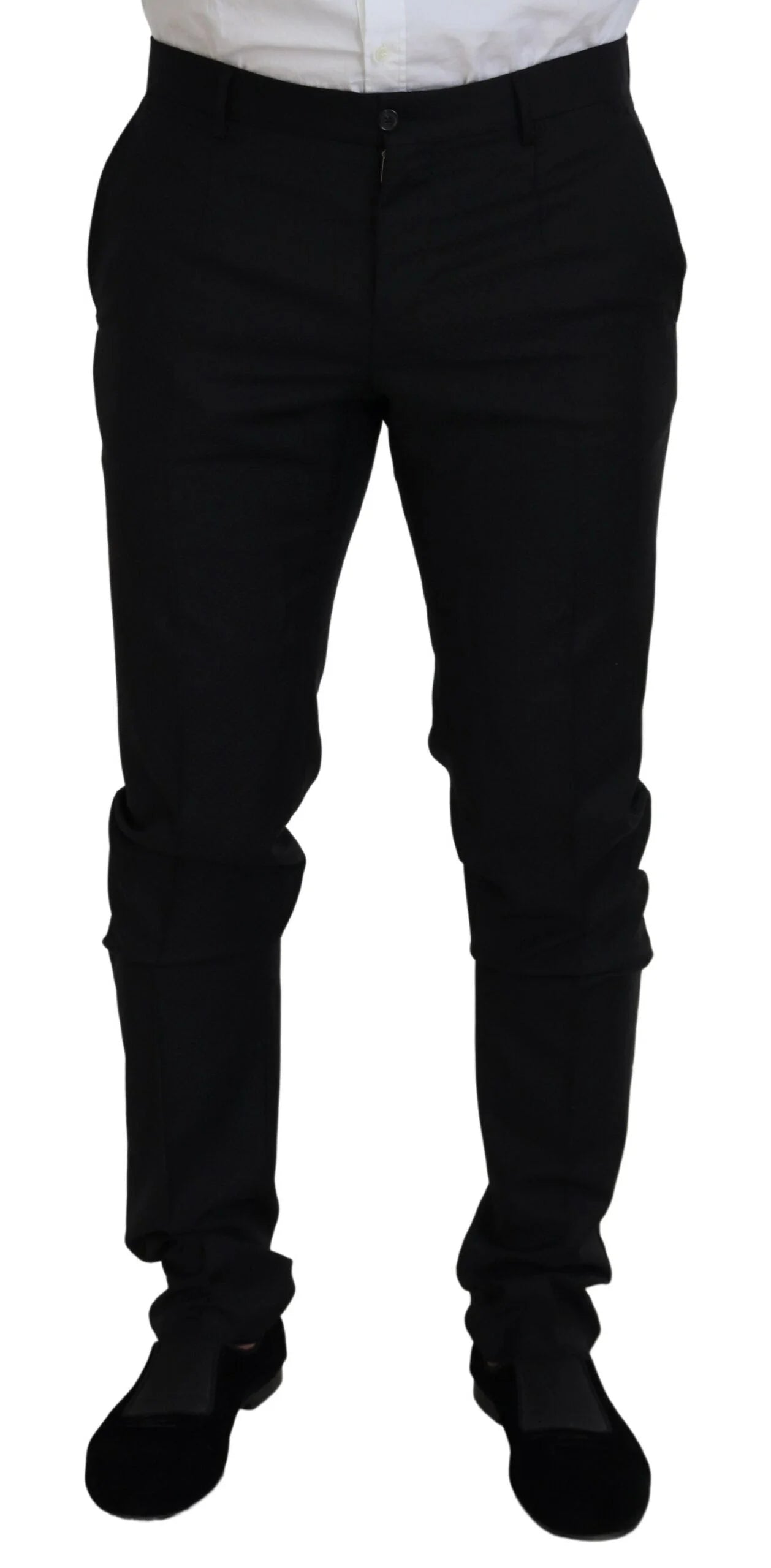 Dolce & Gabbana Black Single Breasted 2 Piece MARTINI Suit - IT50 | L - Suits