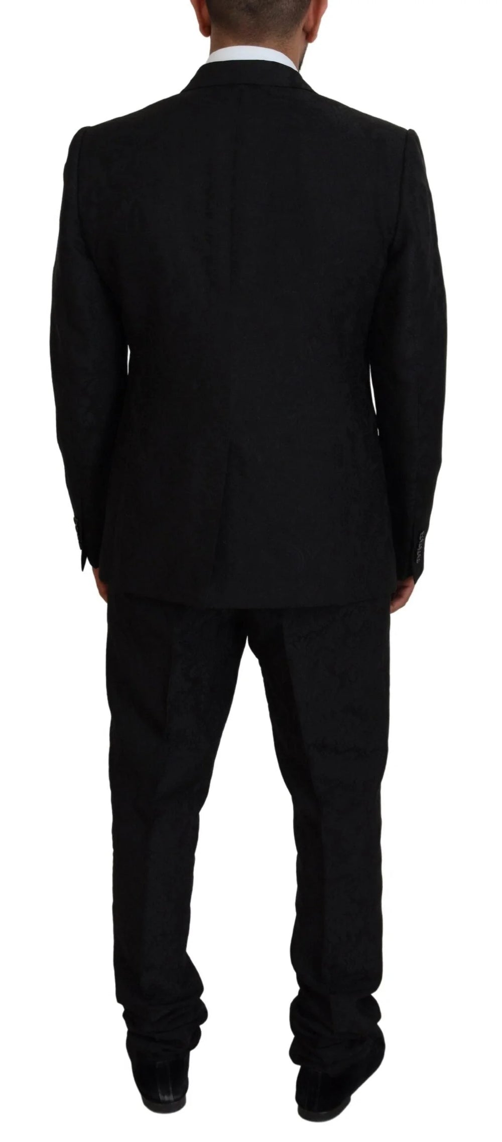 Dolce & Gabbana Black Single Breasted 2 Piece MARTINI Suit - IT56 | XL - Pant Suits