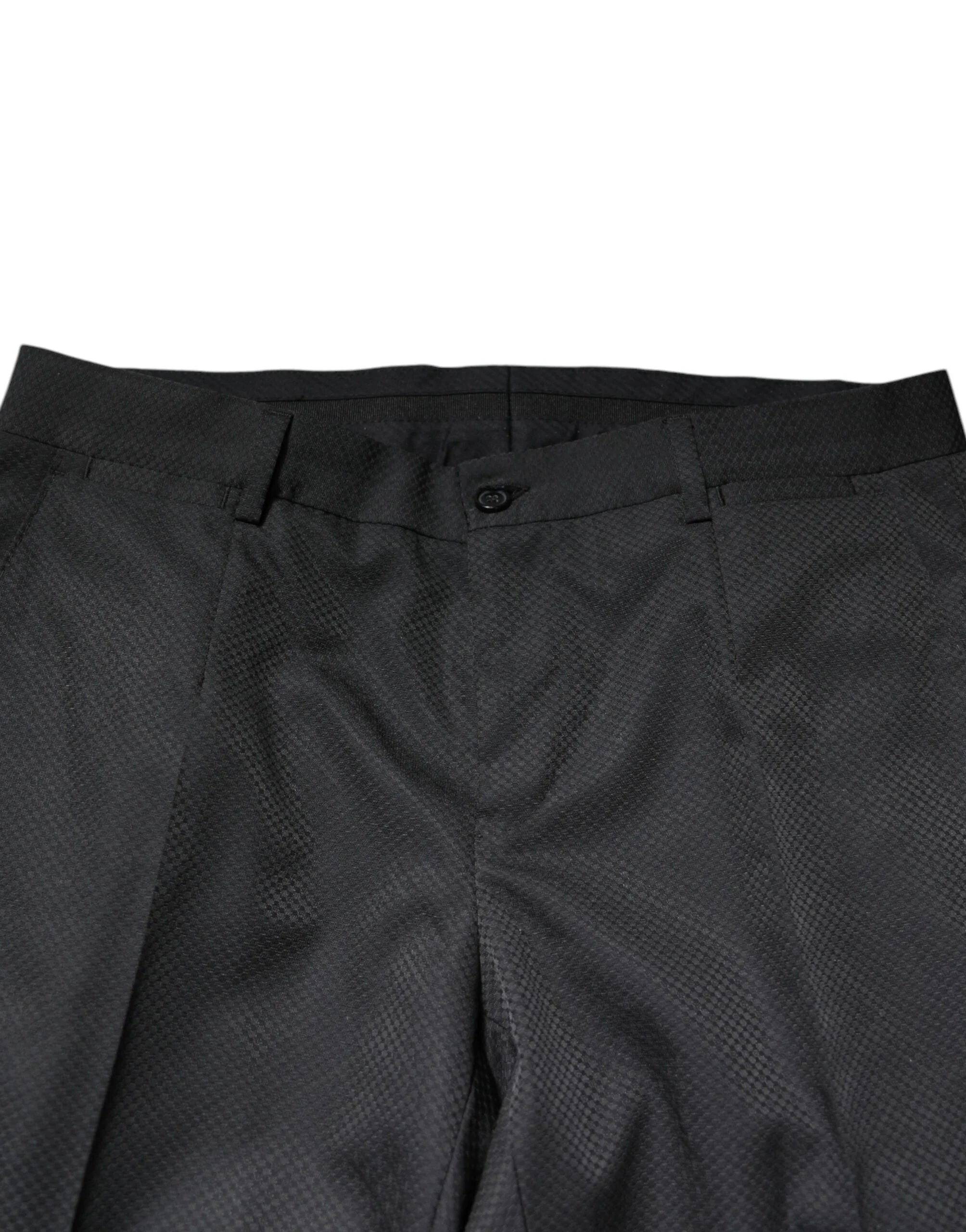 Dolce & Gabbana Black Single Breasted Formal 2 Piece Suit - IT46 | S - Pant Suits