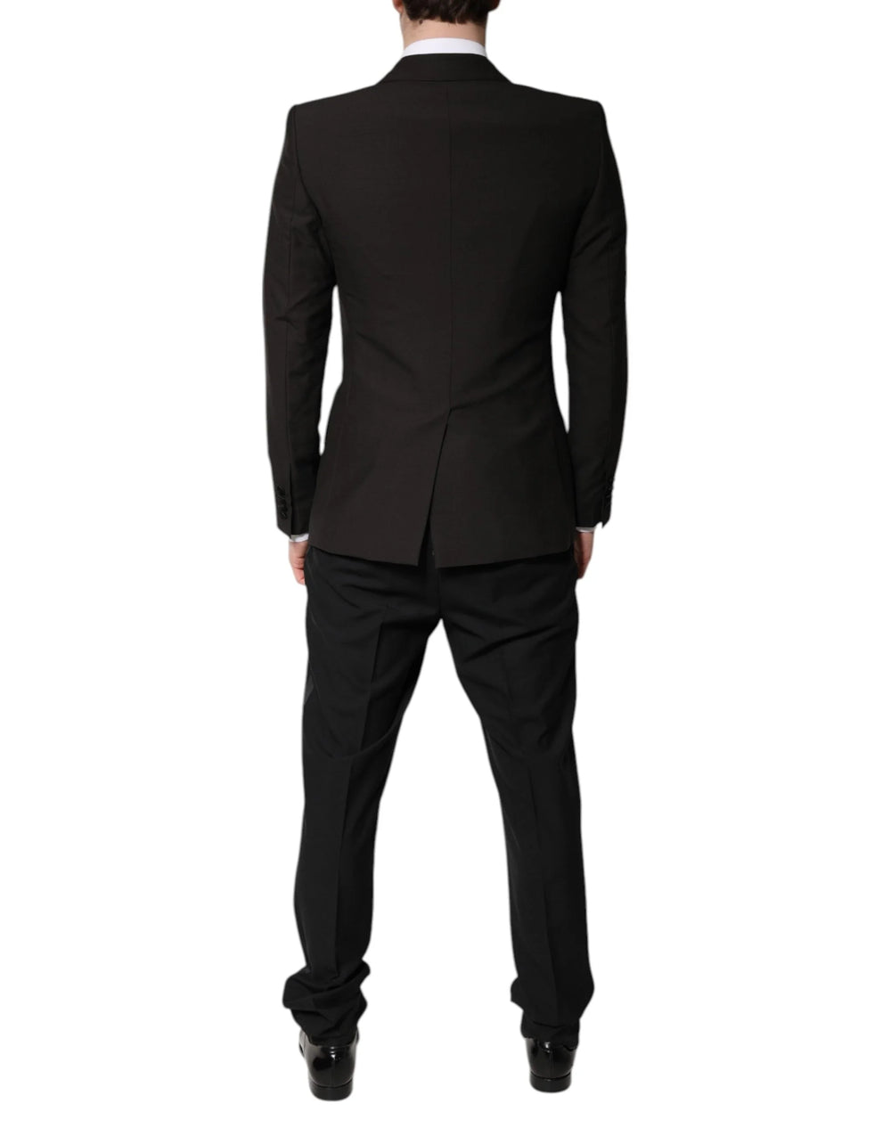 Dolce & Gabbana Black Single Breasted Formal 3 Piece Suit - IT52 | XL - Suits