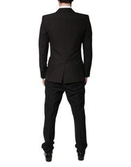Dolce & Gabbana Black Single Breasted Formal 3 Piece Suit - IT52 | XL - Suits