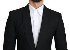 Dolce & Gabbana Black Single Breasted Formal Wool Blazer - IT46 | S - Sport Jackets