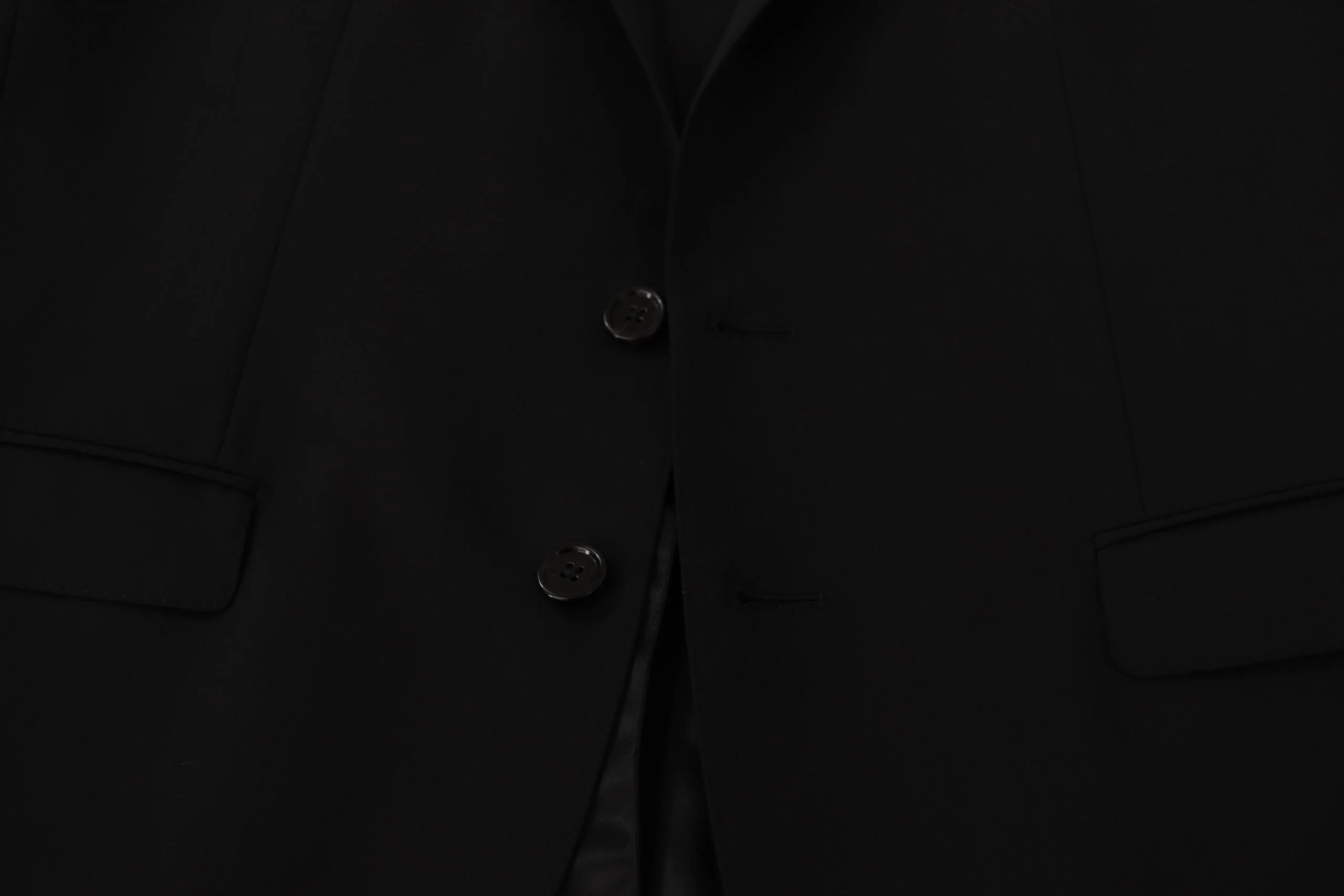 Dolce & Gabbana Black Single Breasted Jacket MARTINI Blazer - IT50 | L - Sport Jackets