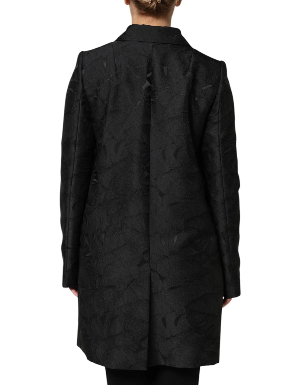 Dolce & Gabbana Black Single Breasted Trench Coat Jacket - Trench Coats