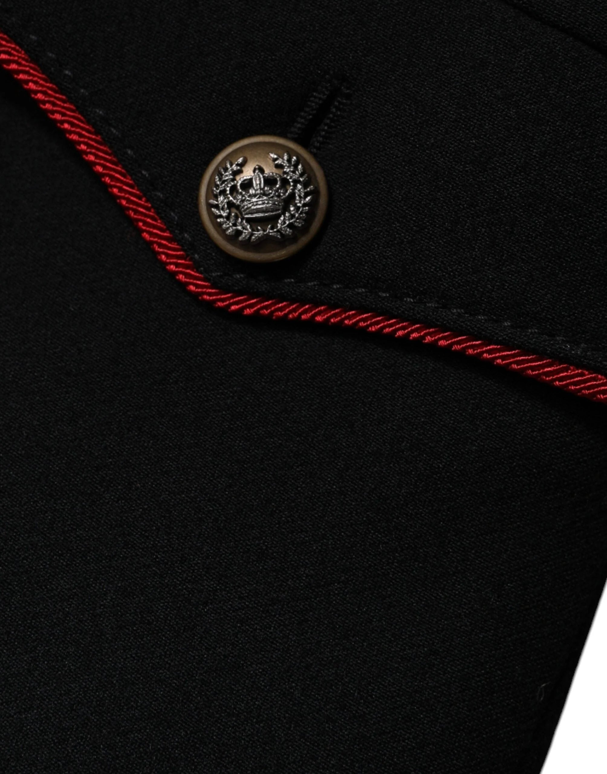 Dolce & Gabbana Black Single Breasted Trench Coat Jacket - IT38 | XS - Trench Coats