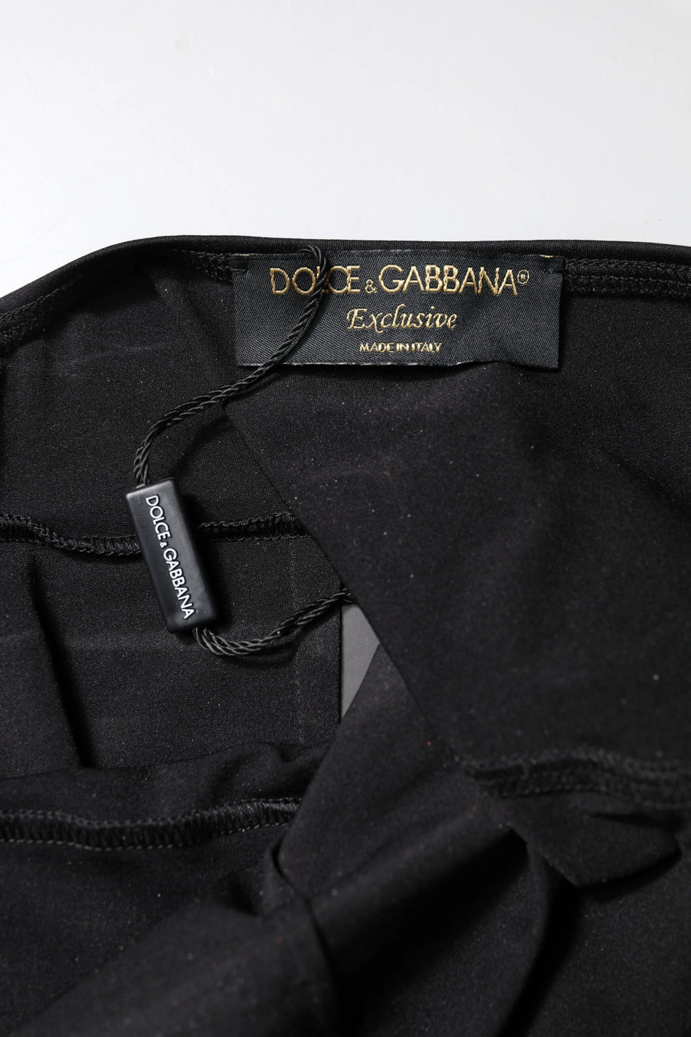 Dolce & Gabbana Black Sleeveless Bodycon Women Jumpsuit Dress - IT40|S - One-Pieces