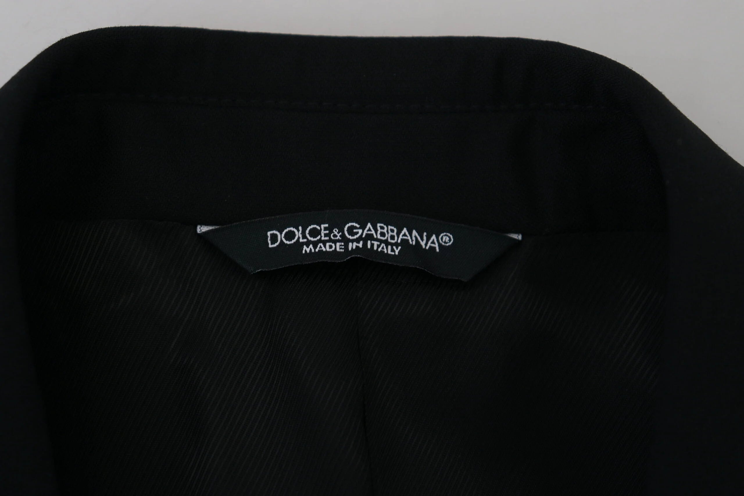 Dolce & Gabbana Black Slim Fit Formal Martini Blazer - IT50 | L - Sport Jackets