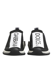 Dolce & Gabbana Black Slip On Sorrento Men Sneakers Shoes