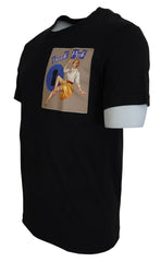 Dolce & Gabbana Black Sneak Peek Cotton Short Sleeve T-shirt - IT46 | S - T-Shirts