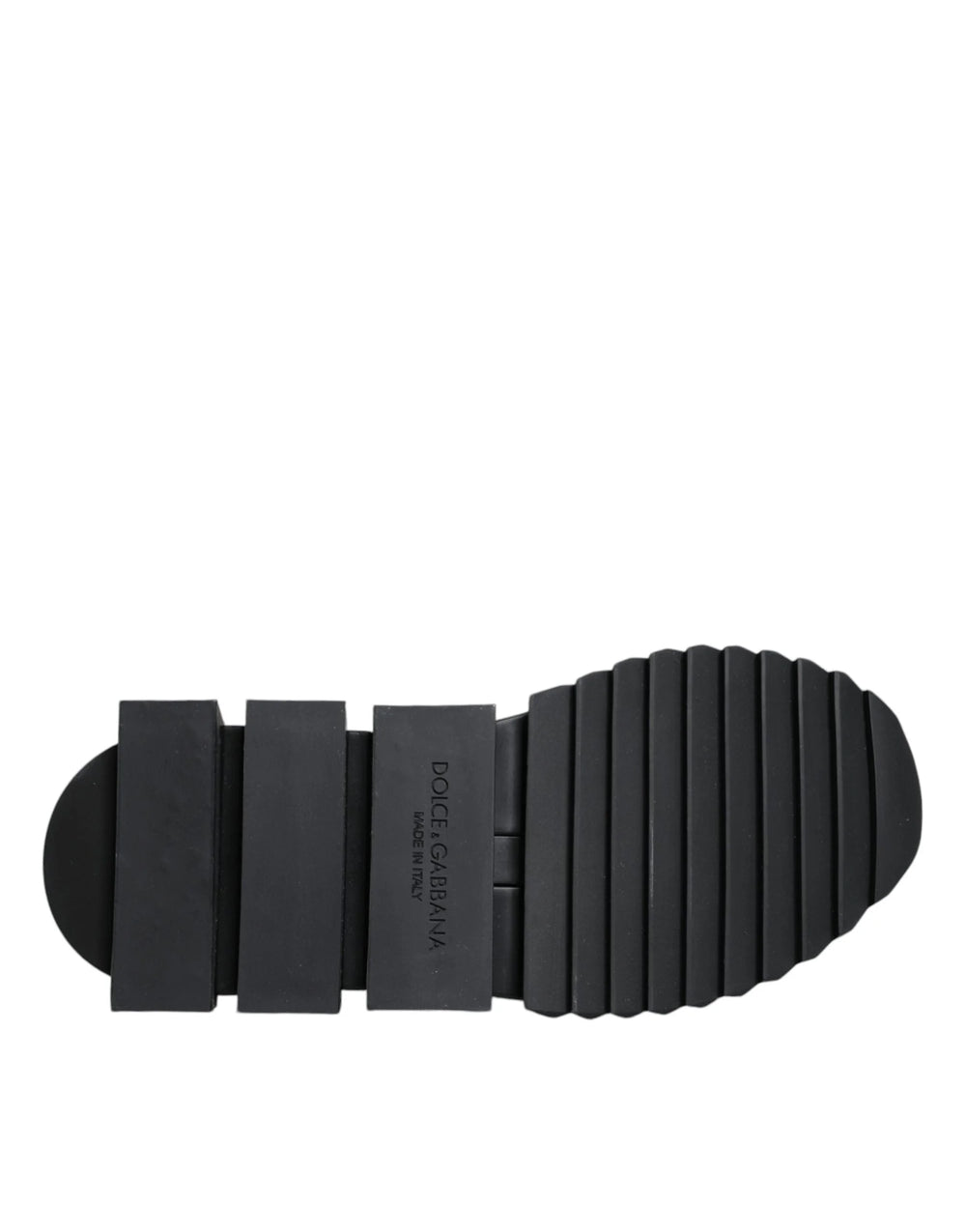 Dolce & Gabbana Black Sorrento Socks Logo Sneakers Shoes - EU36.5/US6 - Sneakers