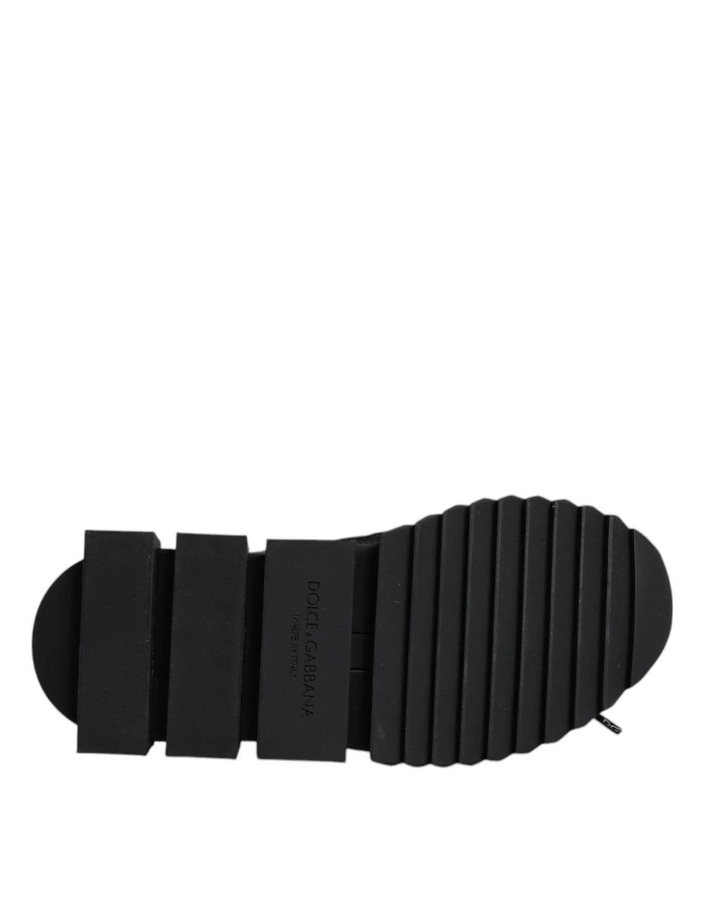 Dolce & Gabbana Black Sorrento Socks Logo Sneakers Shoes - EU36/US6 - Sneakers